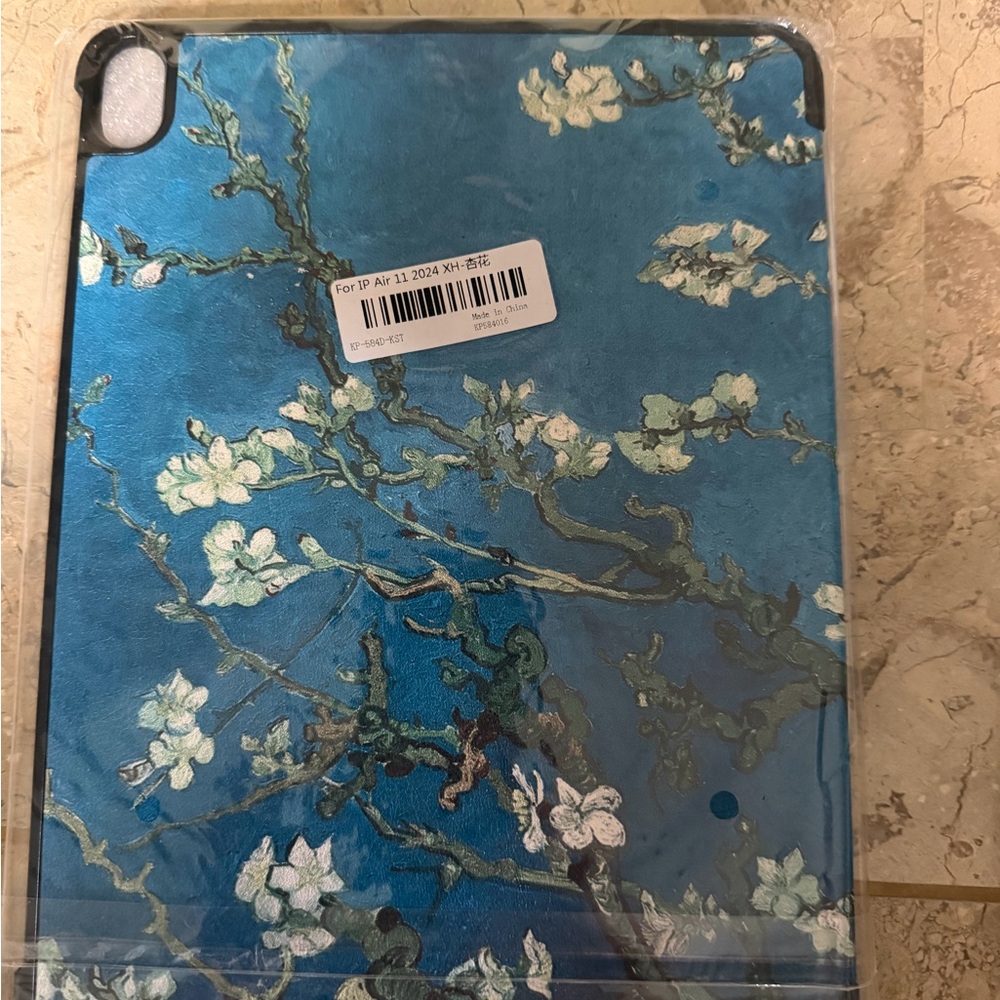 Floral Blue iPad Case